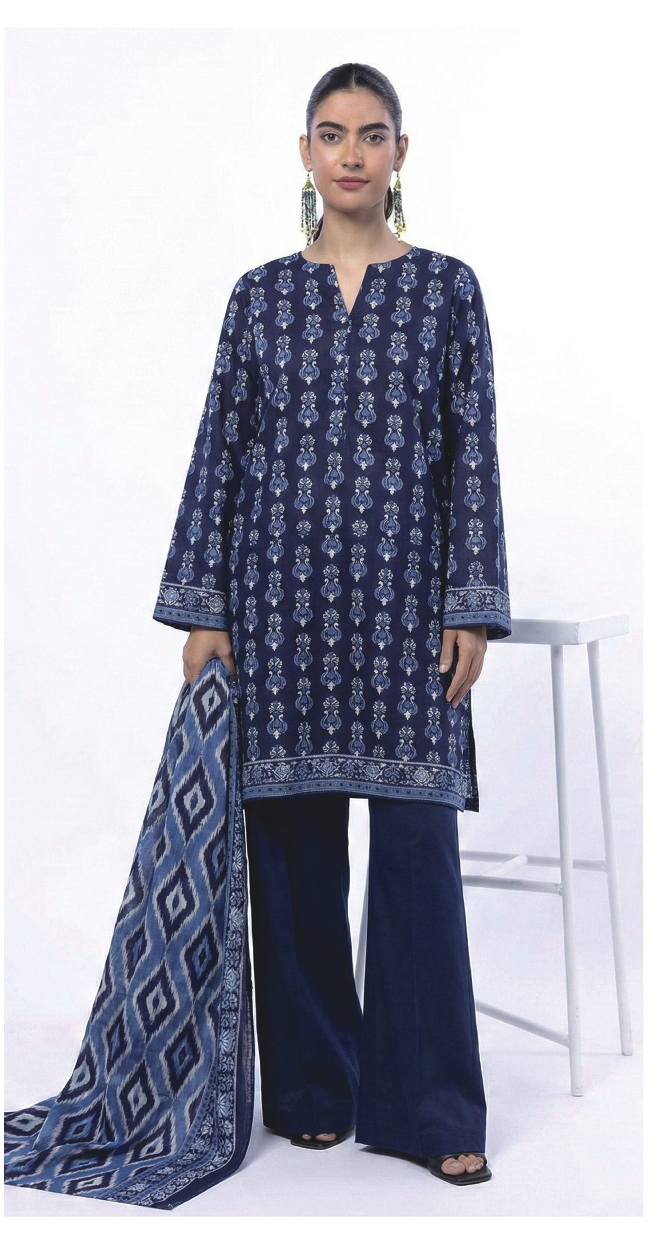 Khaadi Printed Summer Lawn Suit