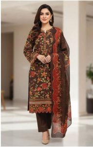 Digital Printed Lawn Suit